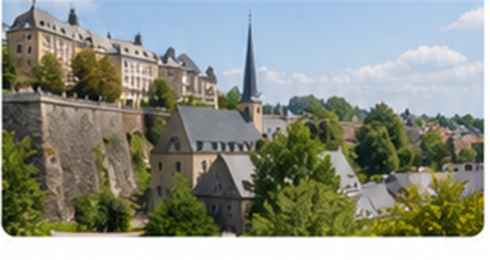 Luxembourg city view representing business delegations